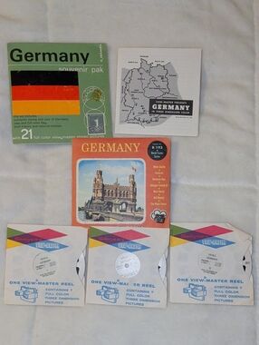 Vintage 1960's Germany View-Master Vintage Souvenir Pack - 21 Pictures